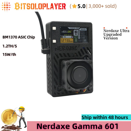 Nerdaxe gamma 601 btc - 601,