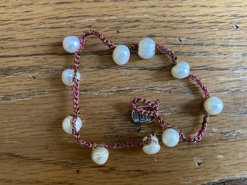 Bracciale all uncinetto - all'uncinetto, con