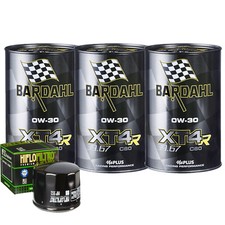 Kit Tagliando Olio Bardahl XT4R 0W30 Per Moto Guzzi 1000 California 1982>1986