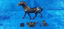 BIG JIM VINTAGE MATTEL CAVALLO NERO FURIA ANNI 70 BOOTLEG KO X CUSTOM 30 CM BJ3