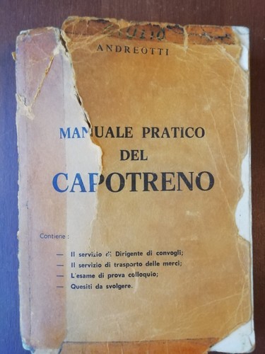 Ferrovie vecchio manuale - ferrovie,