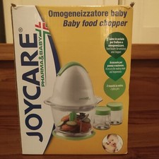 joycare omogenizzatore baby bianco e verde