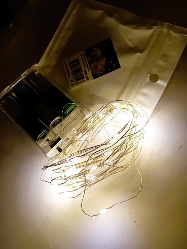 Luci natale batteria 100 - luci, micro