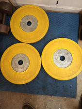 ELEIKO Piastre Pesi da Competizione 15kg Sollevamento Pesi Internazionale Omologate (x1)