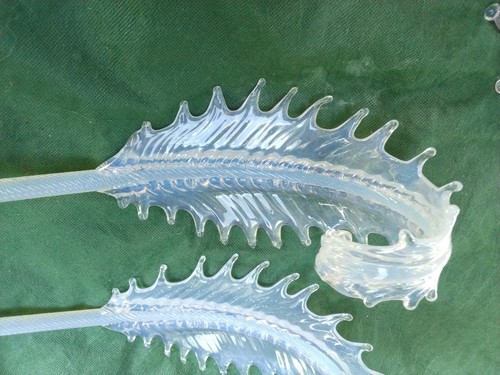Foglie lampadario murano - n.,