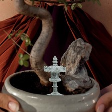  2 Pcs Lanterna Giapponese Pietra Arredamento Del Cortile Esterno