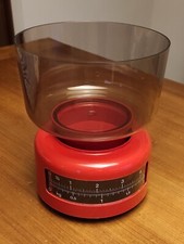 Bilancia Cucina Anni 70 Rosso