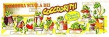 Sorpresine Kinder "I coccodritti" 1992 - Personaggi vari
