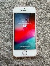Apple iPhone SE 1a Generazione 64GB Sbloccato Oro Rosa Testato Buone Condizioni
