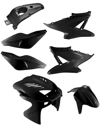 Kit carene pezzi nero lucido - carene,