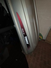 Baule/Cassone tetto auto THULE POLAR 700 ORIGINALE e barre FAPA