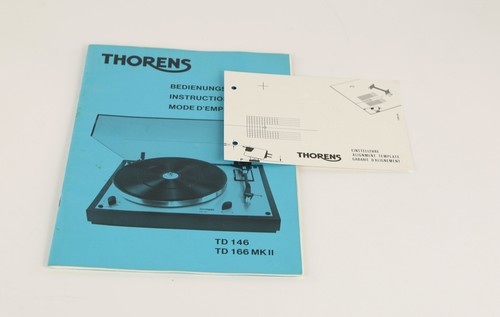 Thorens 146 166 mkii - td,