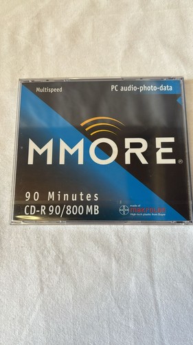 Audio photo data mmore - cd,,