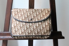 Dior double pochette en toile