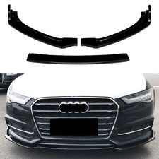 Spoiler anteriore nero lucido