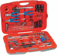 VALIGIA VALIGETTA PORTA UTENSILI 56 pz. "ABC" LUNA  ROSSA - LIMITED EDITION -