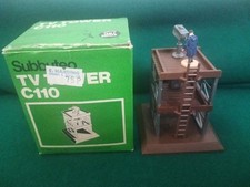 Subbuteo Personaggi, Stadio Set TW C 110 ,Vintage Anni'70- Completo