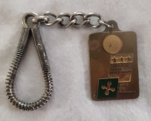 Portachiavi vintage metallo - vintage, in