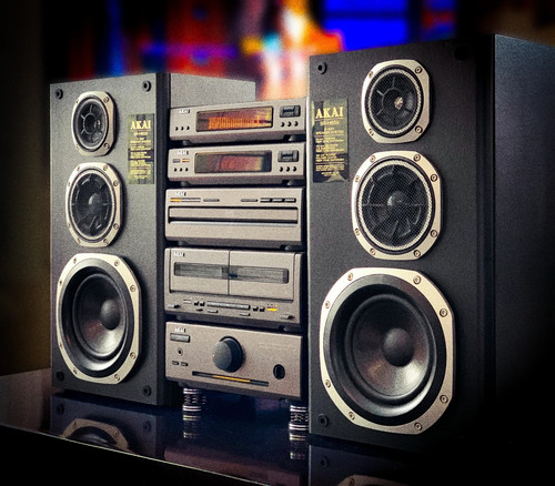 Akai hifi tower rare - akai,