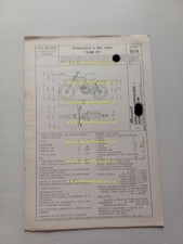 Malaguti 50 Cavalcone Radiale GAM 41 1974 scheda omologazione DGM Facsimile