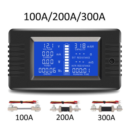 Misuratore monitor batteria - batteria, dc