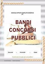Manuale esami concorsi bandi - manuale,