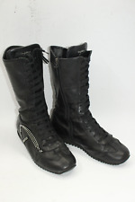 Stivali donna BYBLOS taglia 8,5 Europa 39 pelle nera S9141