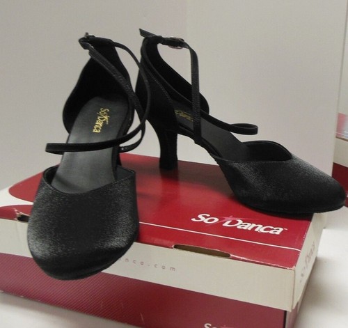 Sodanca scarpe raso nero bl126 - scarpe,