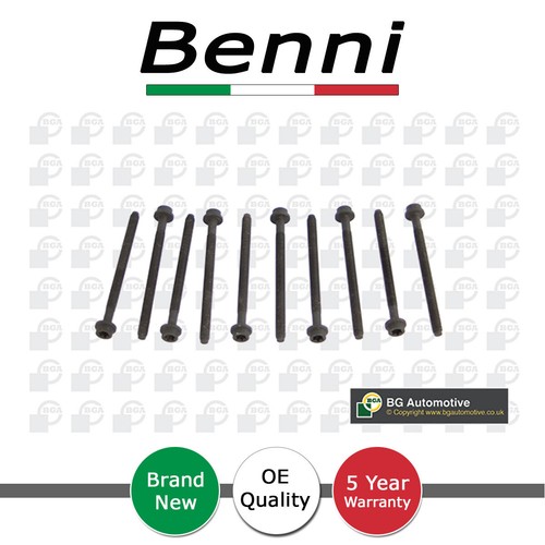 Set bulloni testa cilindro