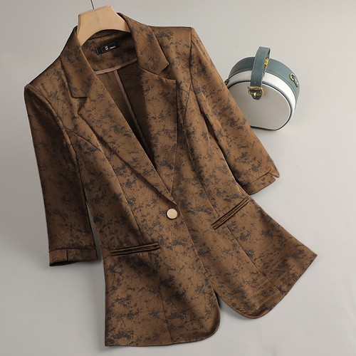 Blazer donna elegante - elegante, marrone