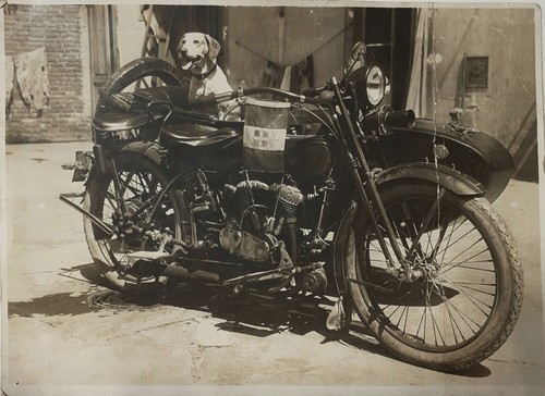 Motocicletta con sidecar igm - con,