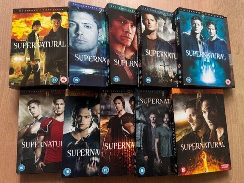 Supernatural seasons dvd - 1-10,