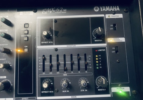 Yamaha emx62m powered - powered, mixer