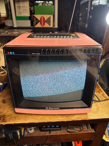 Vintage emerson a - tv,