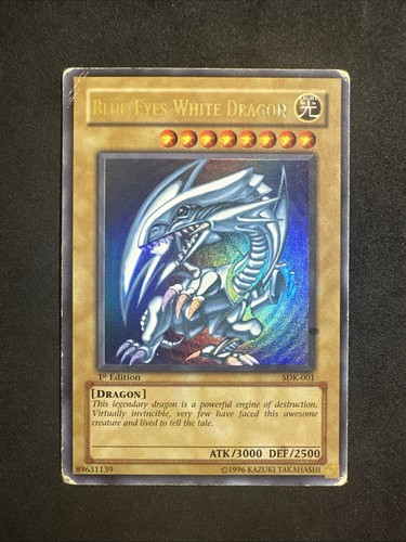 Blue eyes white - white, dragon