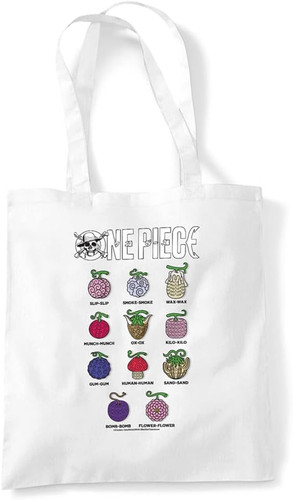 Devil fruits borsa tote - devil,