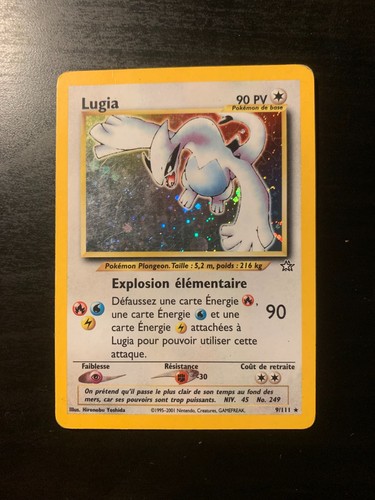 Carte pokémon lugia 9 111 - pokémon, :
