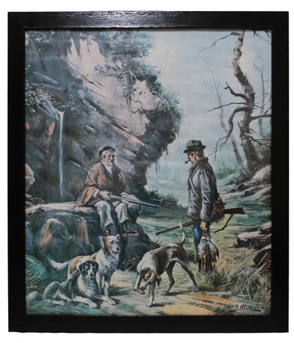 Quadro litografia monzon - quadro, j.
