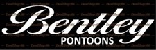 Bentley Pontoon Boats -Outdoor- Auto/SUV/Camion Vinile Die-Cut Peel N' Stick Decalcomanie