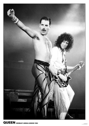 Queen poster brian may - poster,
