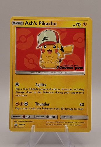 Ash pikachu sm109 - ash's, sm