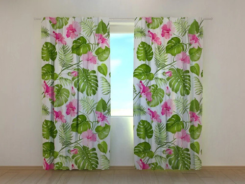 Tende fiori tropicali - fiori, su