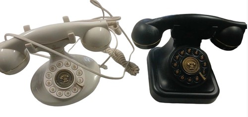 Coppia telefoni brondi - brondi, vintage