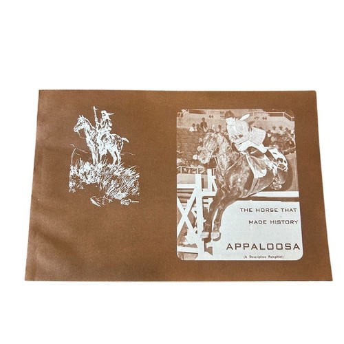 Appaloosa horse club opuscolo - appaloosa,