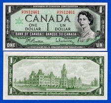 Canada $1 1967 P-84b / BC-45b