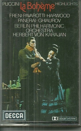 Audio puccini la boheme - k7,