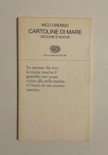 Cartoline di mare di Nico Orengo. Collezione di poesia. 6ed Einaudi 2002