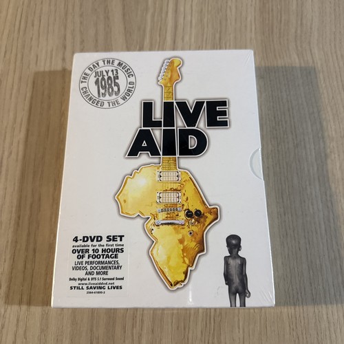 Live aid dvd set - dvd, tina