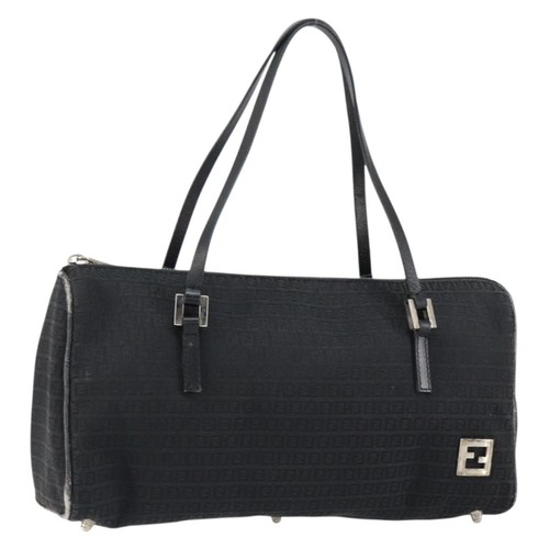 Fendi borsa mano tela - a,