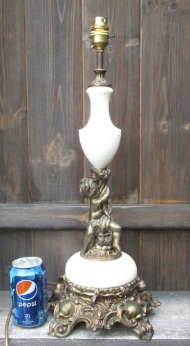 Lampada tavolo alta - lampada, ottone